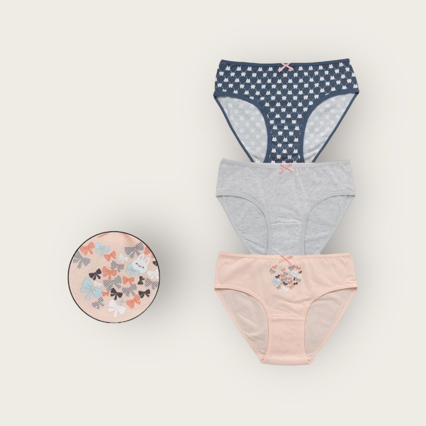 Dievčenské nohavičky Tress, 3691 mašličiek a zajačikov