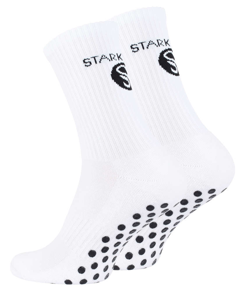 1 pár športových futbalových ponožiek Stark Soul, 2181 biela