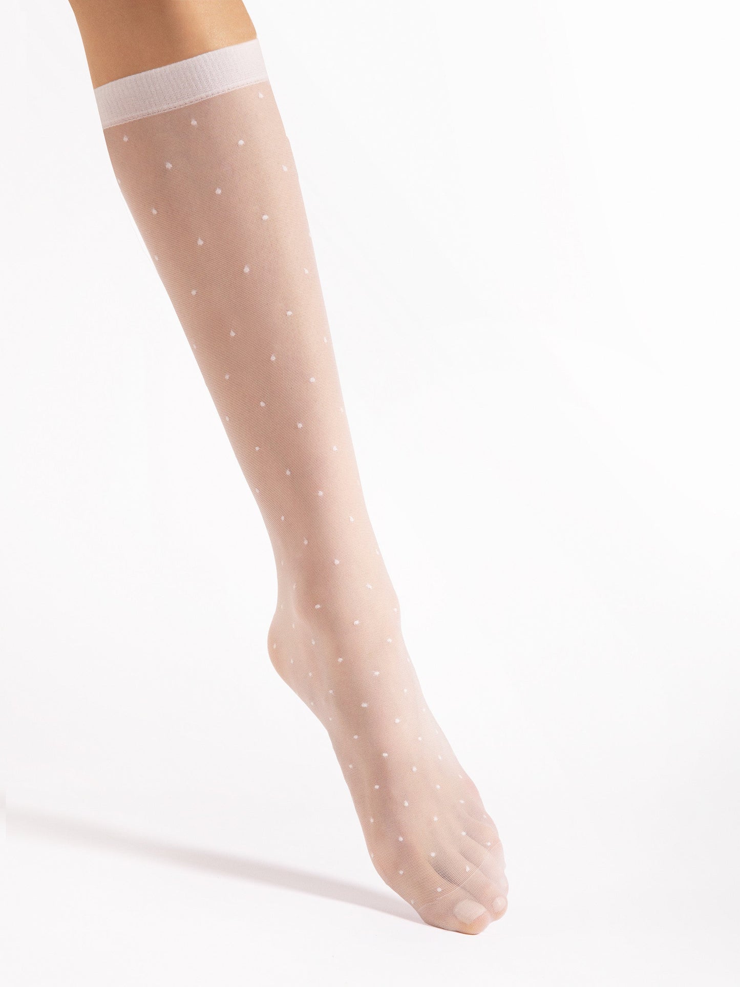 Fiore nylonové pančuchy Quebec, 15 den, biele