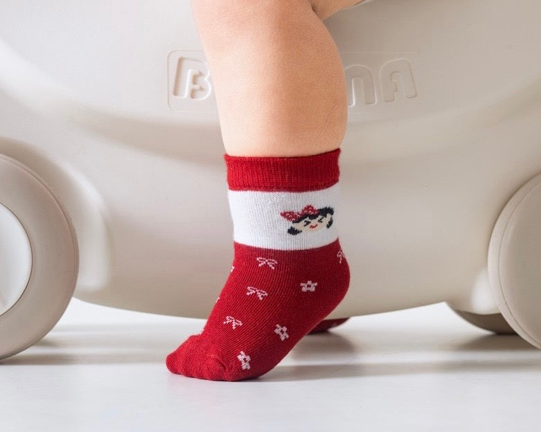 3 páry detských ponožiek, dievčenské 7270