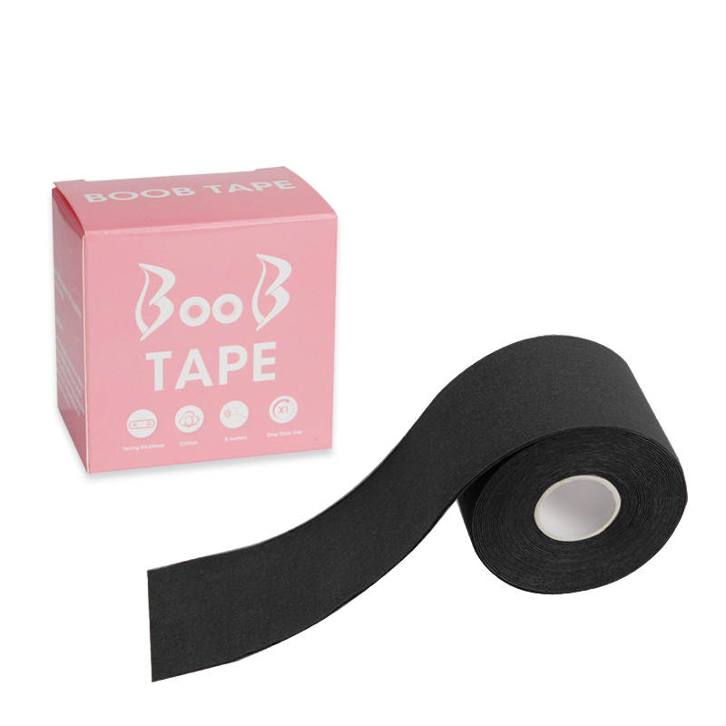 BOOB TAPE - samolepiaca páska na zdvíhanie pŕs, čierna