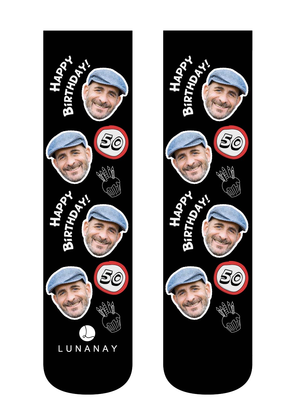 Personalizované ponožky | Ponožky na mieru, 50 rokov