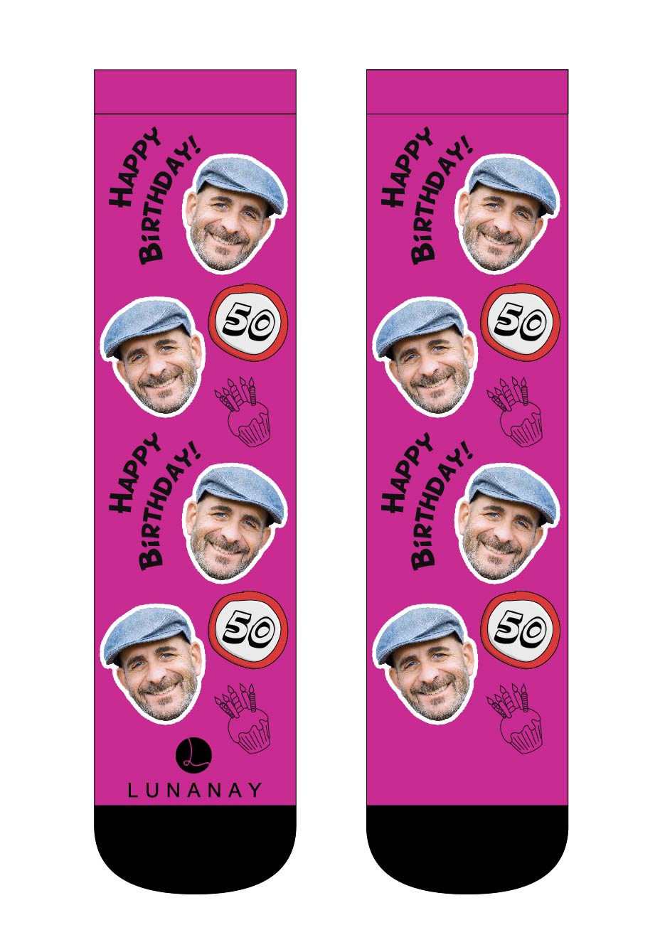 Personalizované ponožky | Ponožky na mieru, 50 rokov
