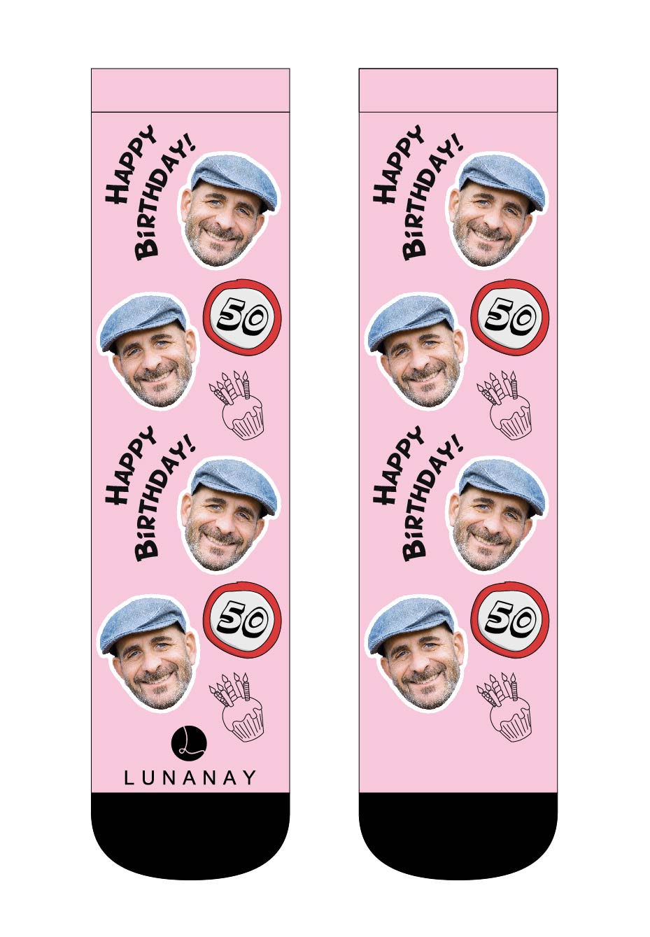 Personalizované ponožky | Ponožky na mieru, 50 rokov