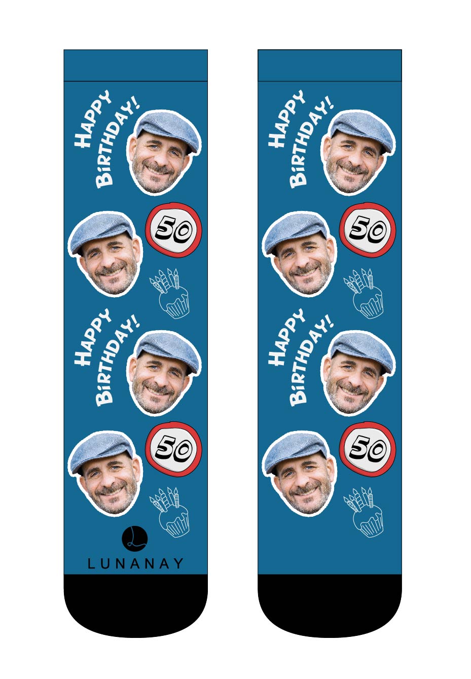 Personalizované ponožky | Ponožky na mieru, 50 rokov