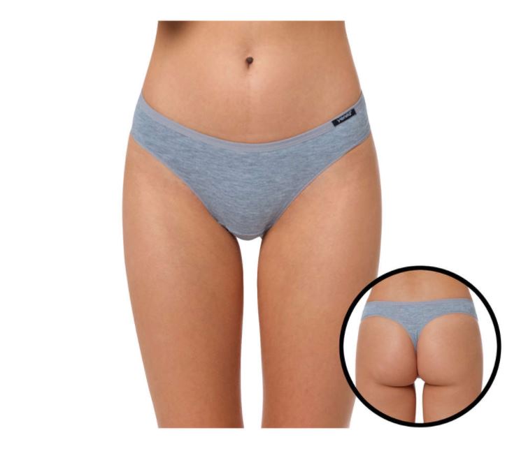 Dámske bavlnené tangá 5102, 3/1