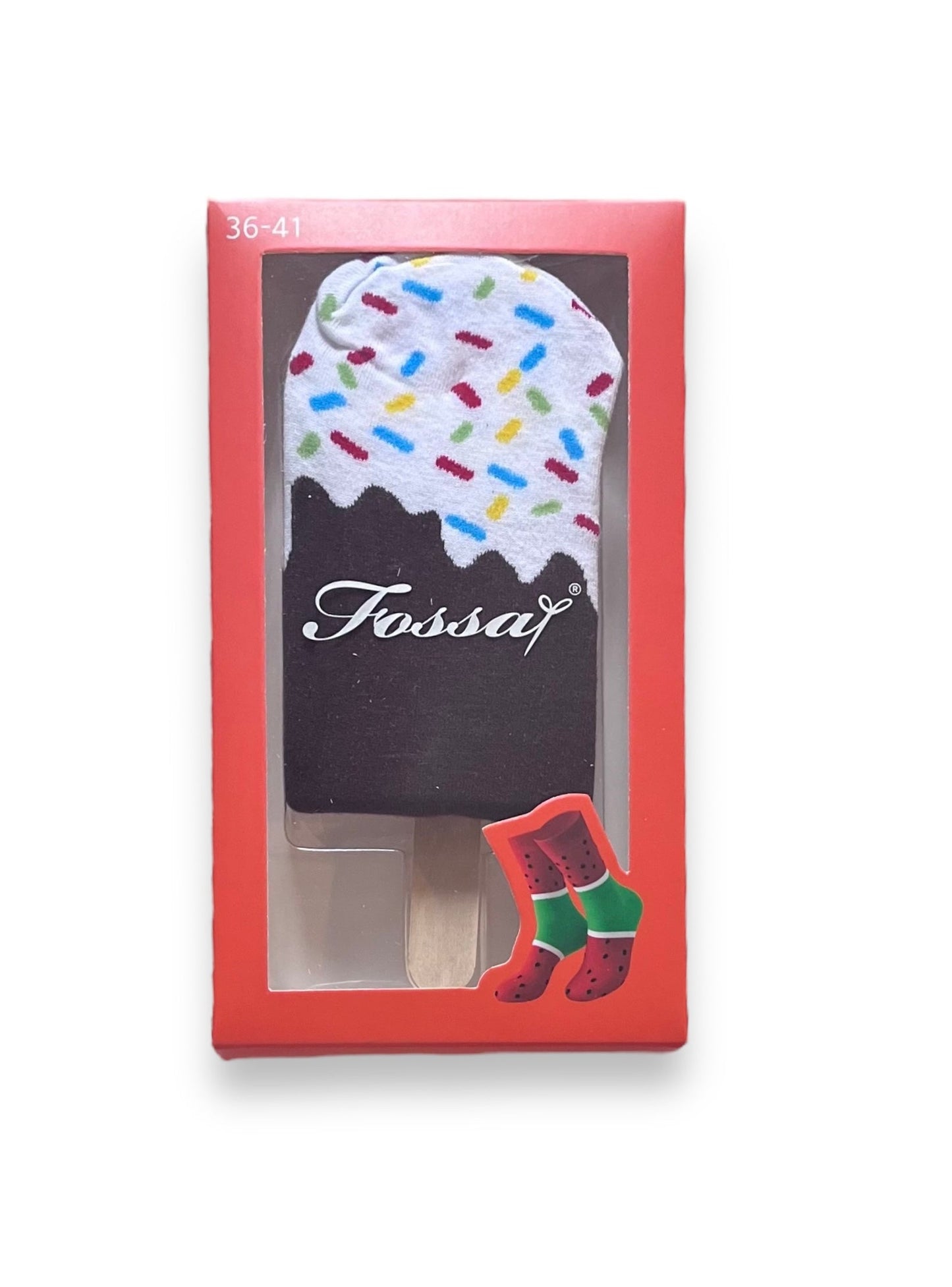 Darčekové balenie čokoládových ponožiek Icepop, 1 pár
