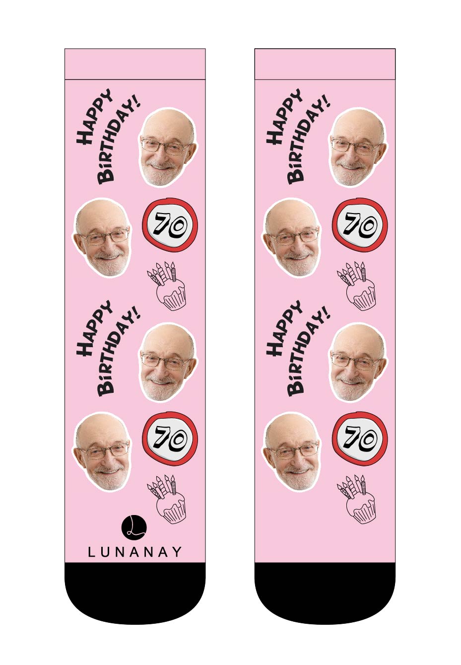 Personalizirane nogavice | Nogavice po naročilu, 70 let