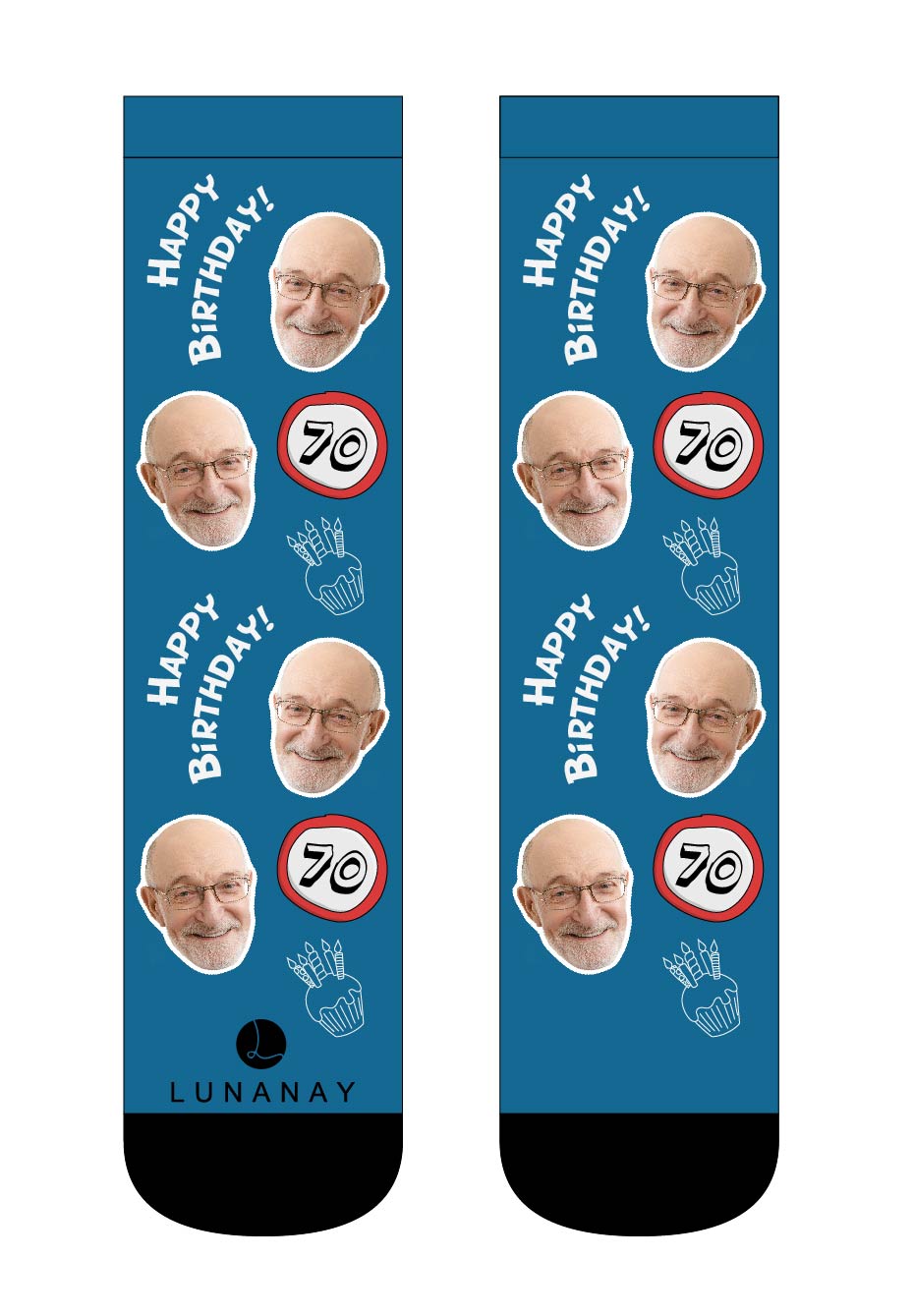 Personalizirane nogavice | Nogavice po naročilu, 70 let