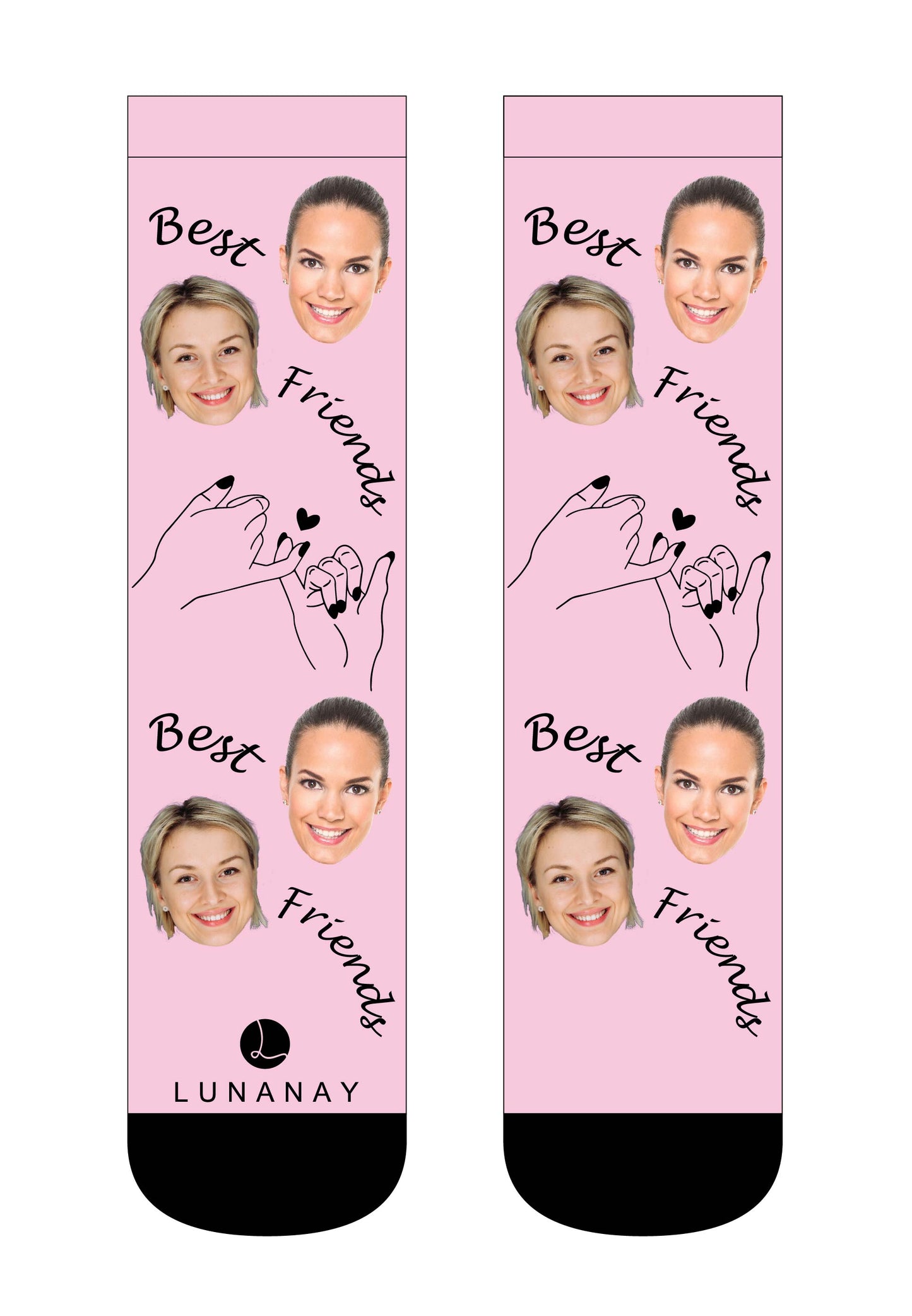 Personalizirane nogavice | Nogavice po naročilu, Best friend 2
