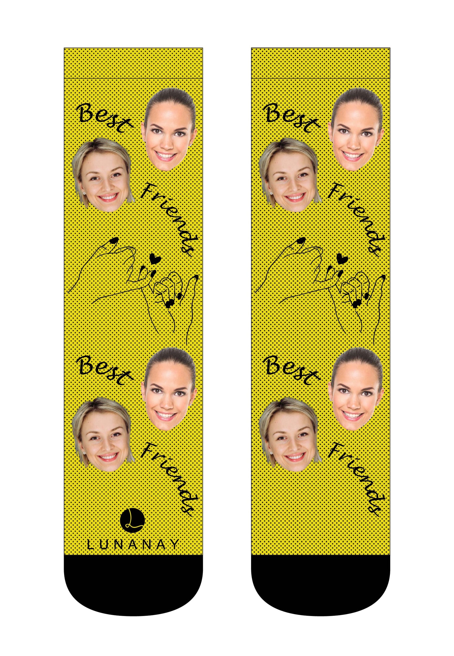 Personalizirane nogavice | Nogavice po naročilu, Best friend 2