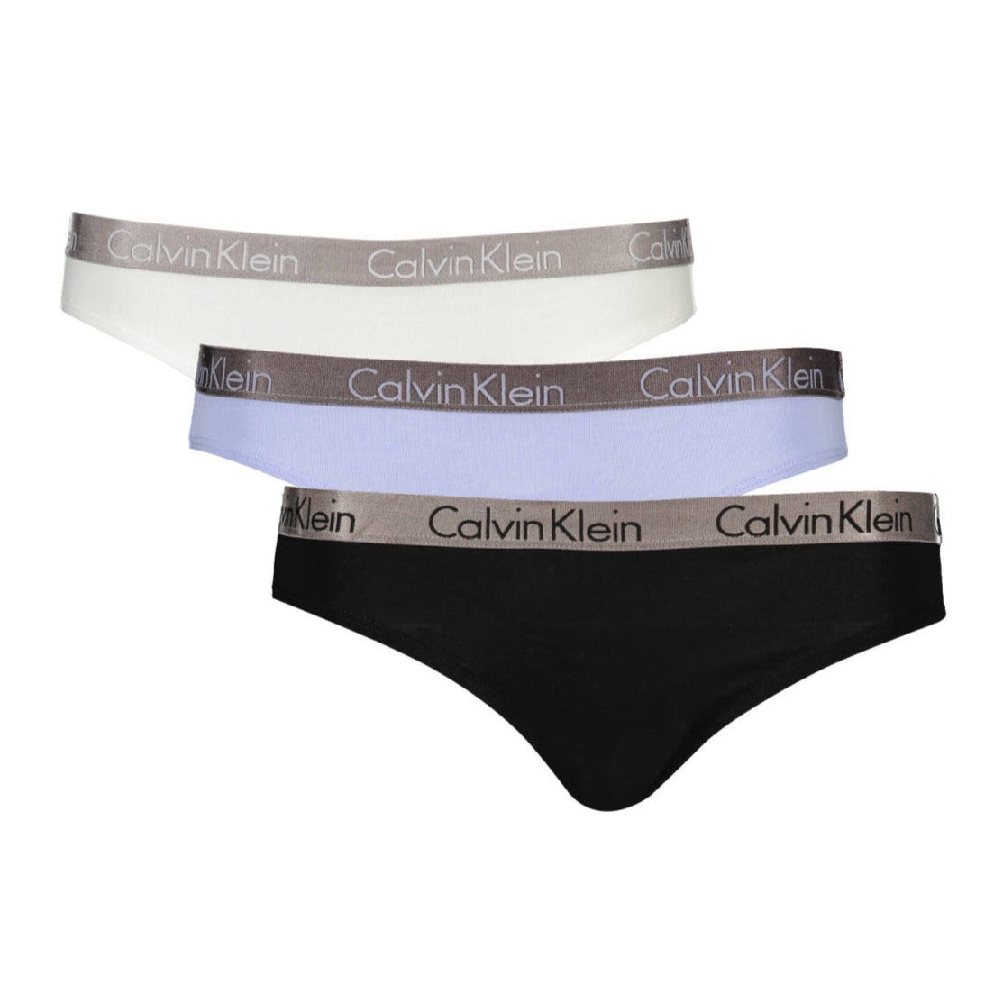 Ženske slip spodnjice Calvin Klein 3/1, QD3561E azzuro