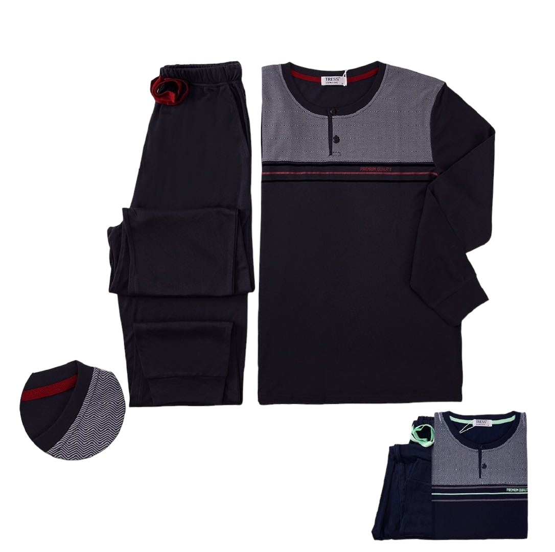 Moška pižama Tress z vzorcem