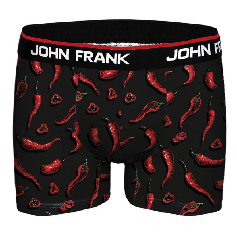 Pánske boxerky JF Premium, Chili Black
