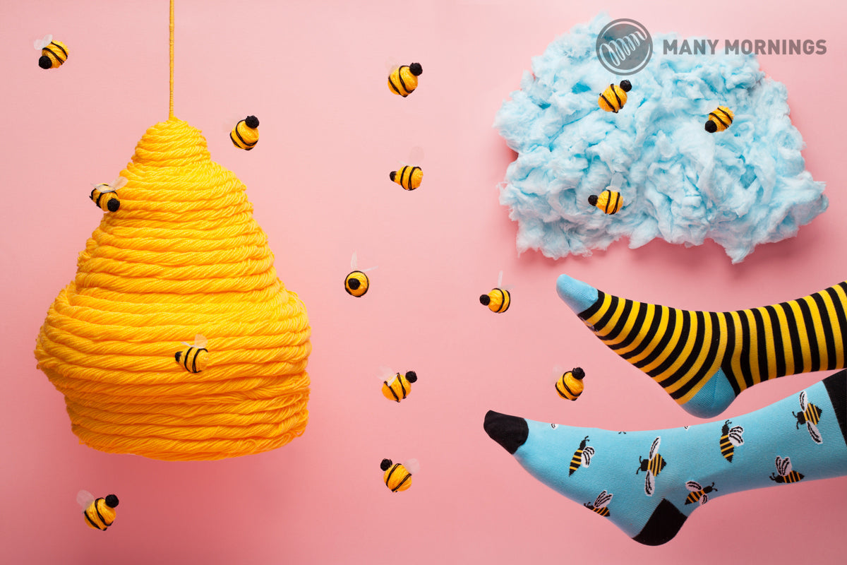 Bee Bee ponožky, veľa rán