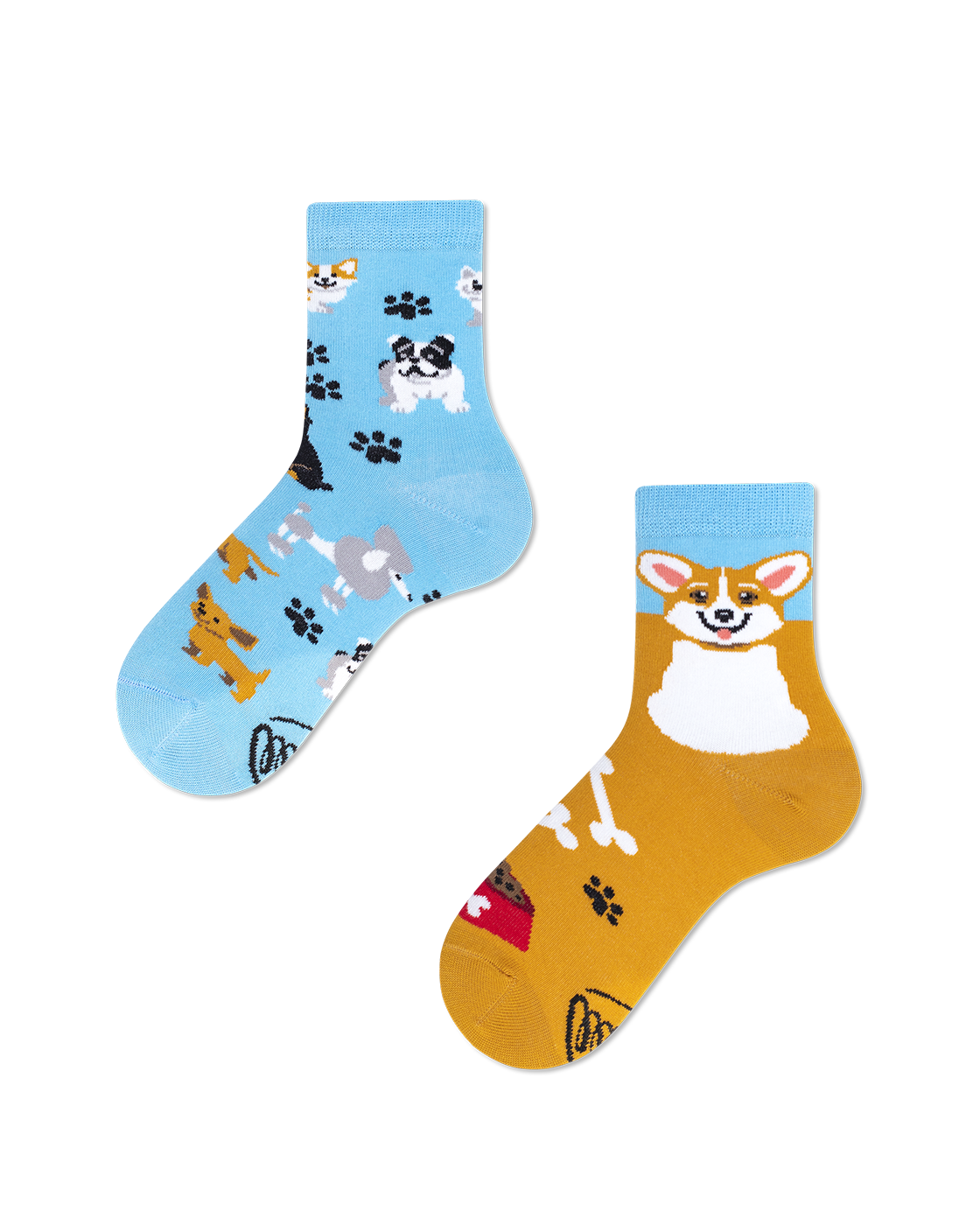 Detské ponožky Playful Dog, Many mornings