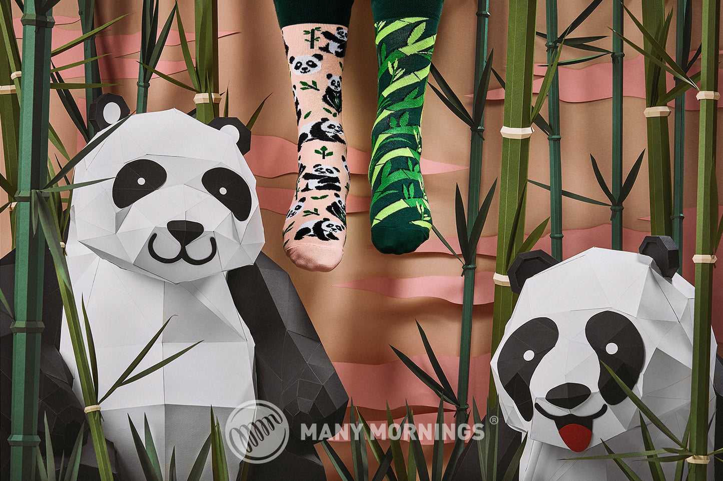 Sweet Panda nogavice, Many mornings