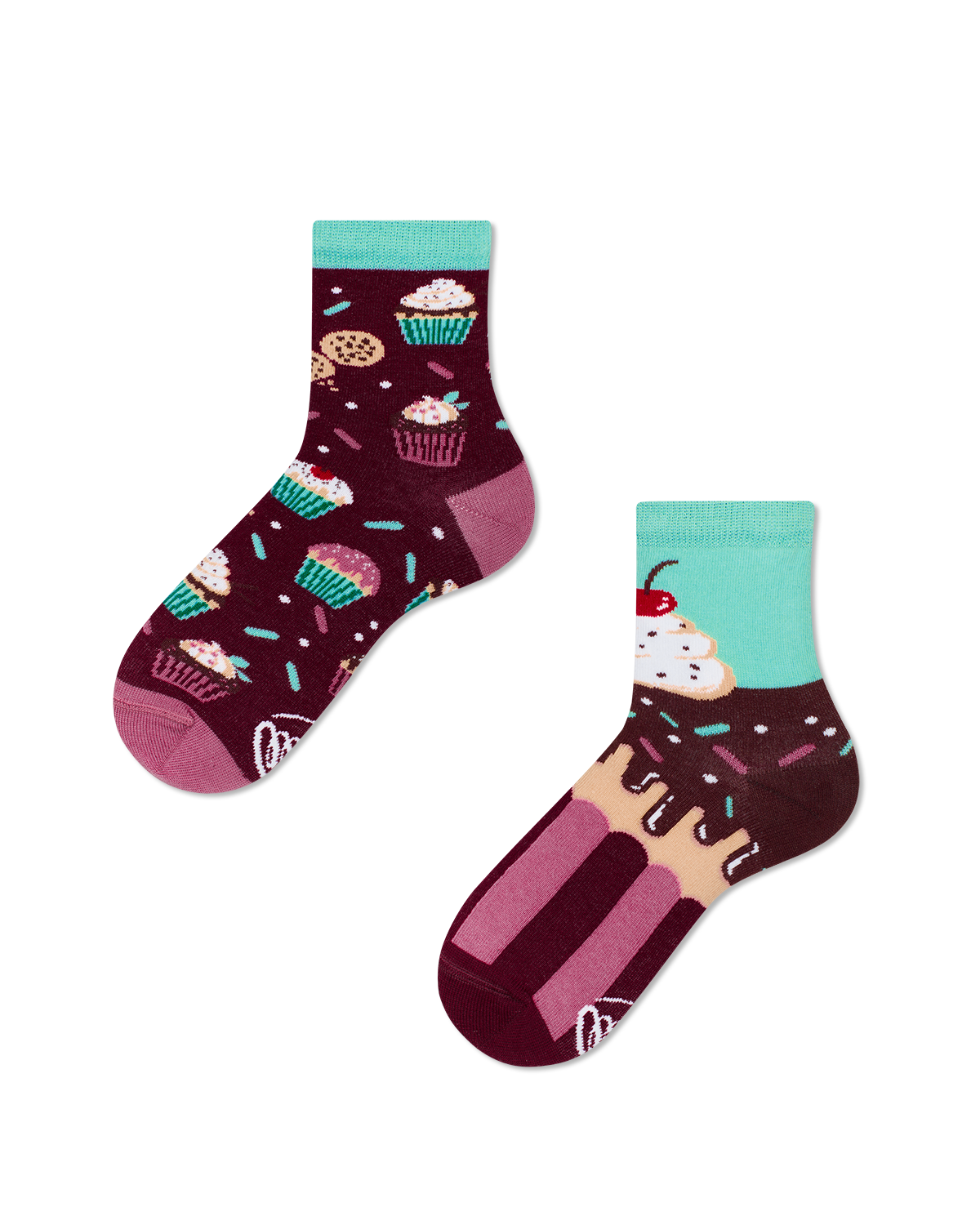 Detské ponožky The Cupcake, veľa rán