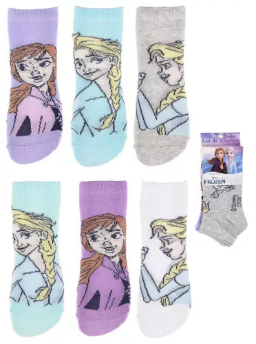 Disney detské nízke ponožky Frozen 3/1