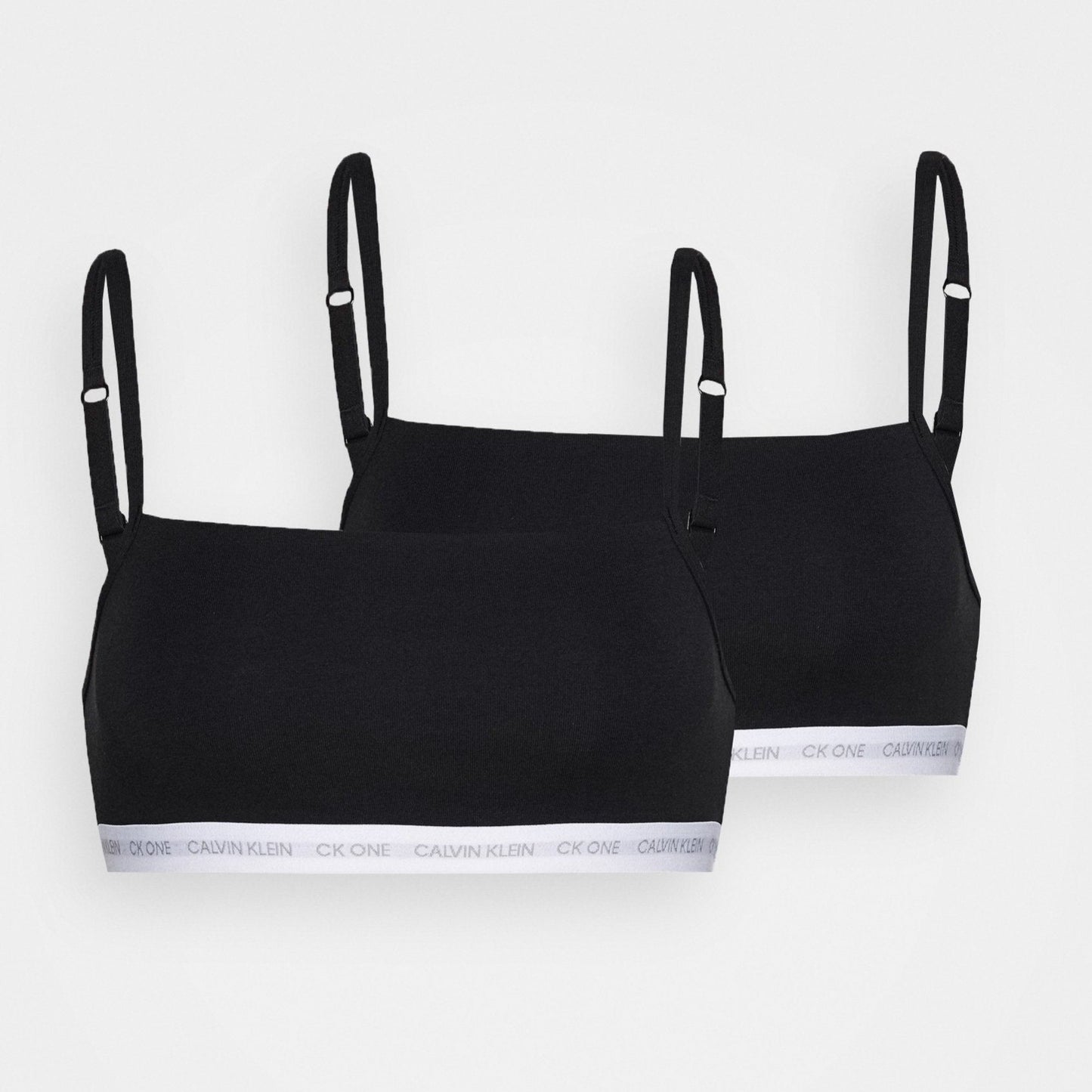 Ženski top Bralette Calvin Klein 2/1, črna QF6040E