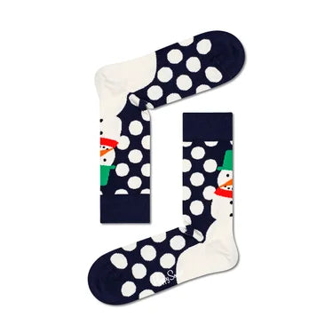 Ponožky Happy Socks Jumbo Snehuliak