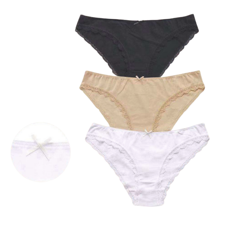 Dámske bavlnené bikinové nohavičky 3/1, Tress 2869Y