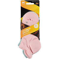 Fitness ponožky Xtreme – 3 páry, pastelové