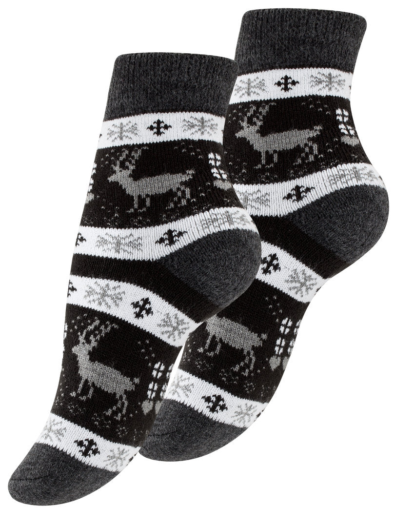 2 para termo nogavic s snežinkami VCA, 4107