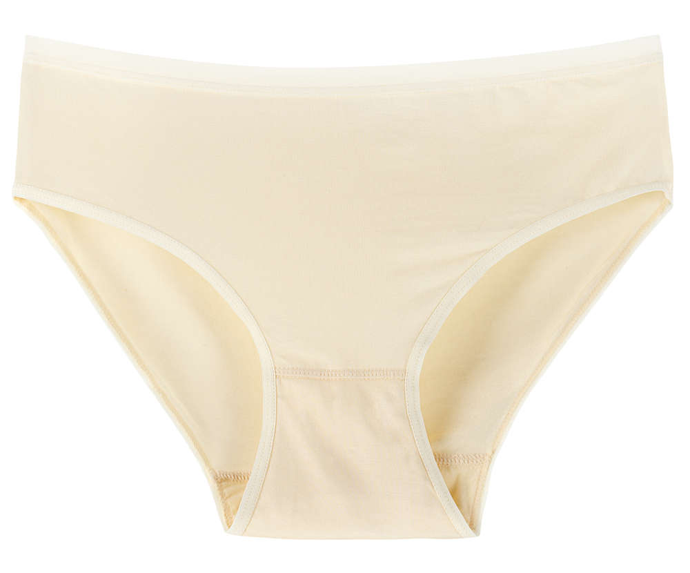 Dámske bambusové bikinové slip nohavičky 5094, 3/1 biele