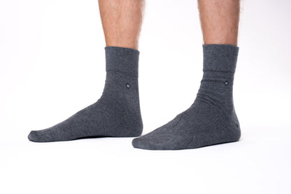 6 párov pánskych ponožiek bez gumy, mini vzor 6446