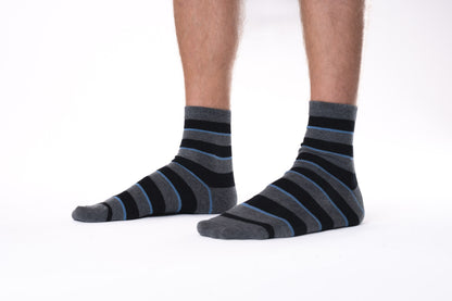 6 párov pánskych polodlhých ponožiek, 6390