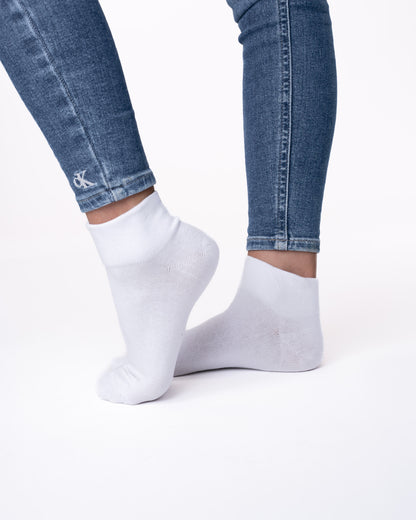 6 párov ponožiek bez gumičky, nízka, stabilná farba 6457