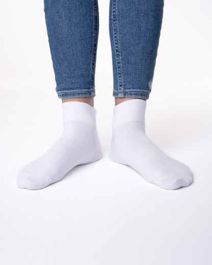 6 párov ponožiek bez gumičky, nízka, stabilná farba 6457
