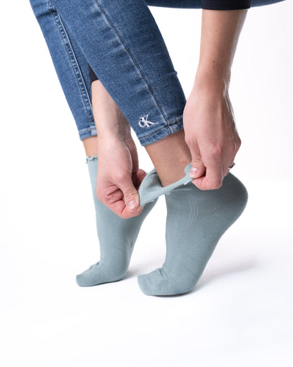 6 párov dámskych antibakteriálnych ponožiek bez gumy a bez švov, mix s vetracími otvormi 5859