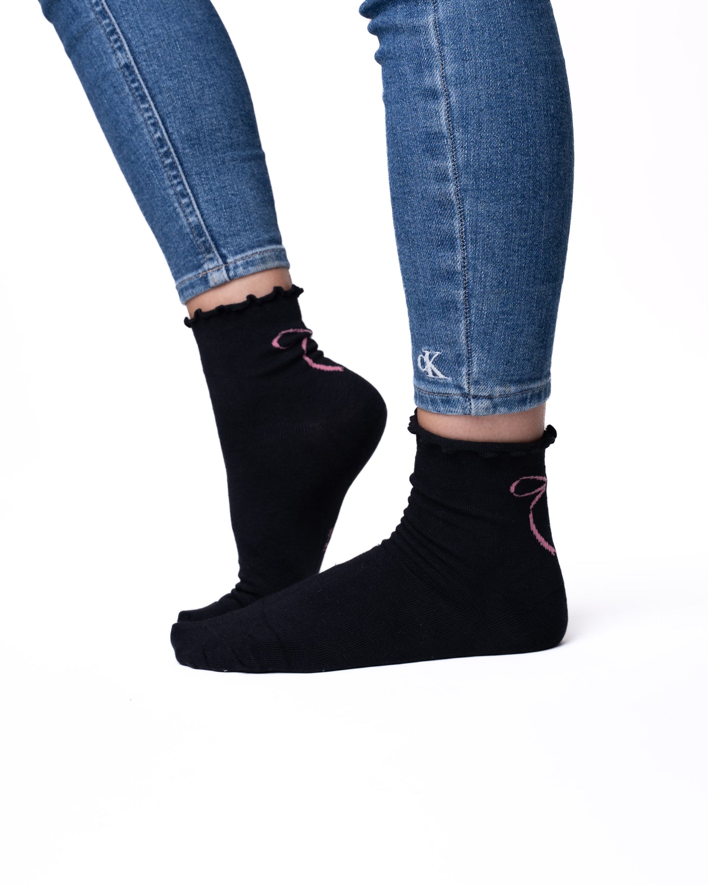 6 párov dámskych ponožiek bez gumy, stredne vysoké 5826 mini zmiešané vzory