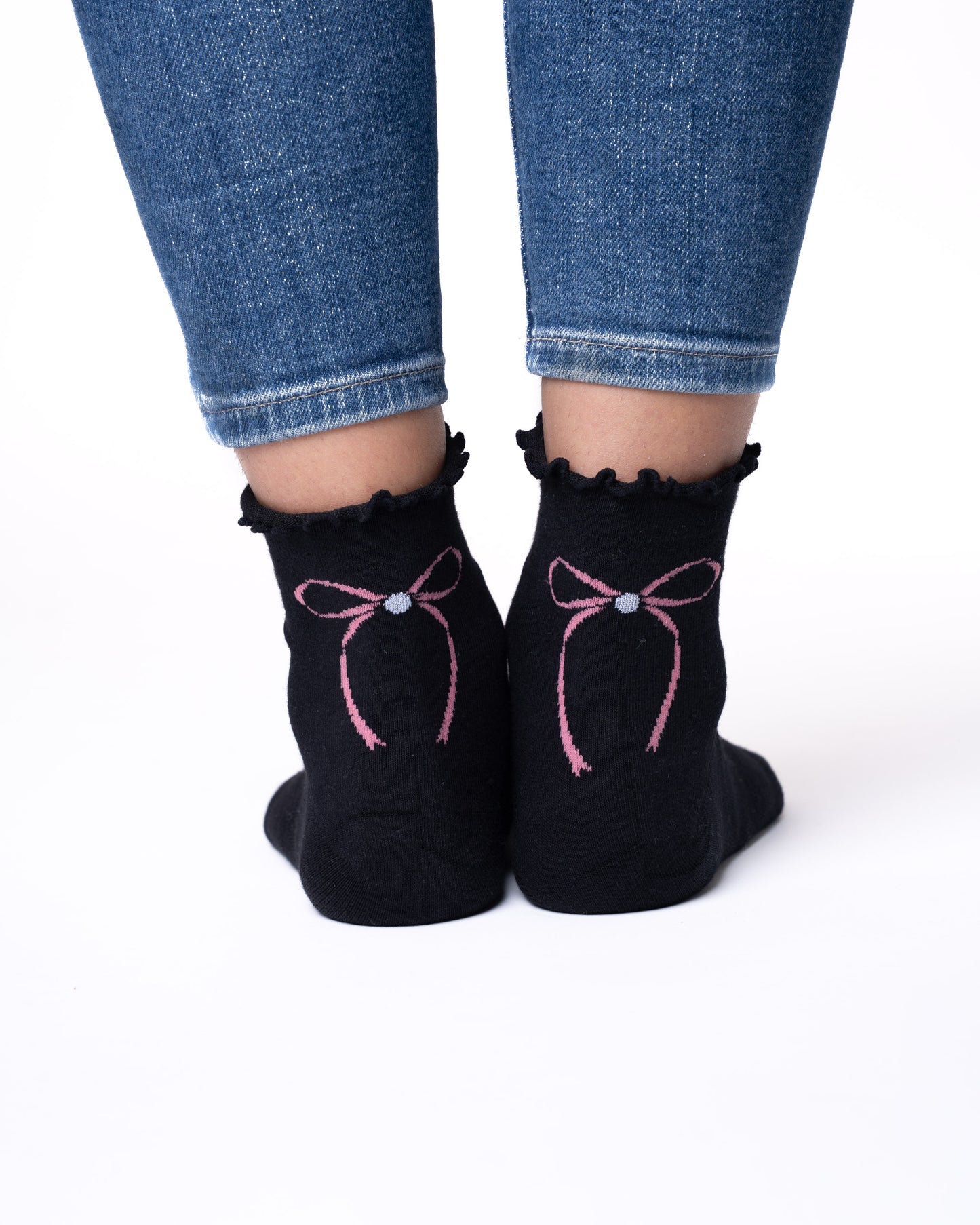 6 párov dámskych ponožiek bez gumy, stredne vysoké 5826 mini zmiešané vzory