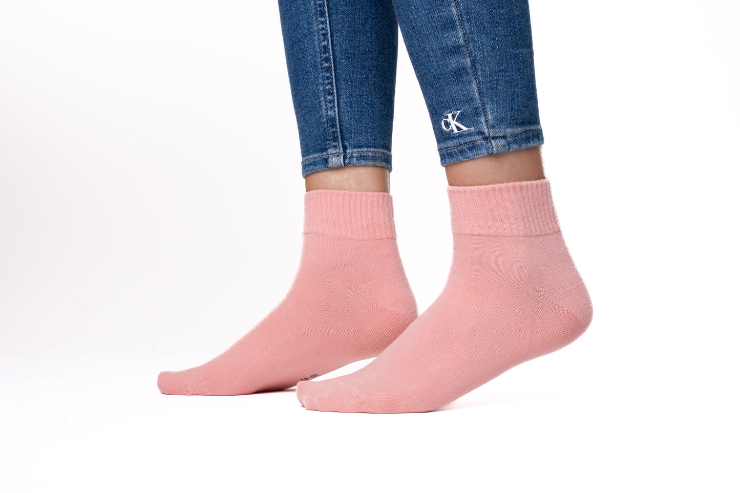 6 párov dámskych polovysokých ponožiek so športovou gumou, 5784