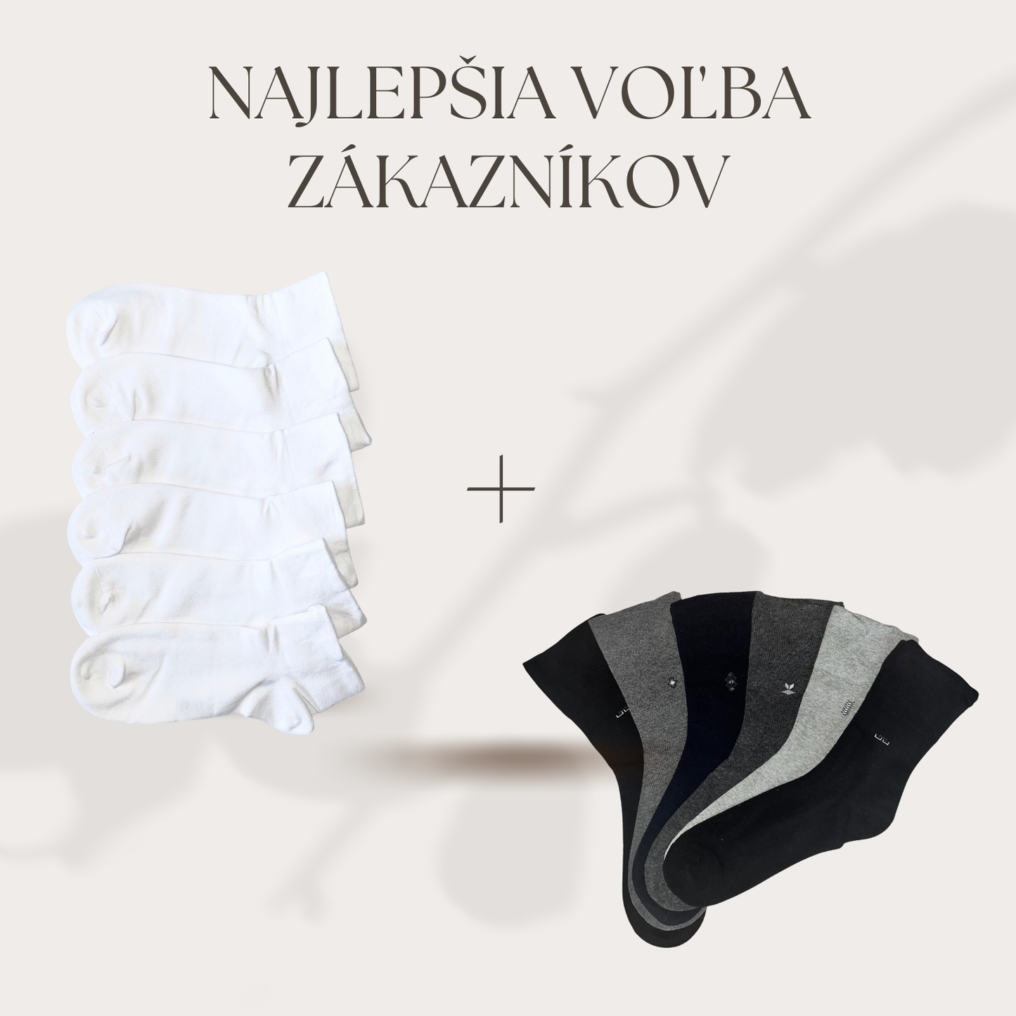 ⭐ Najobľúbenejší balíček ponožiek bez gumičky pre mužov