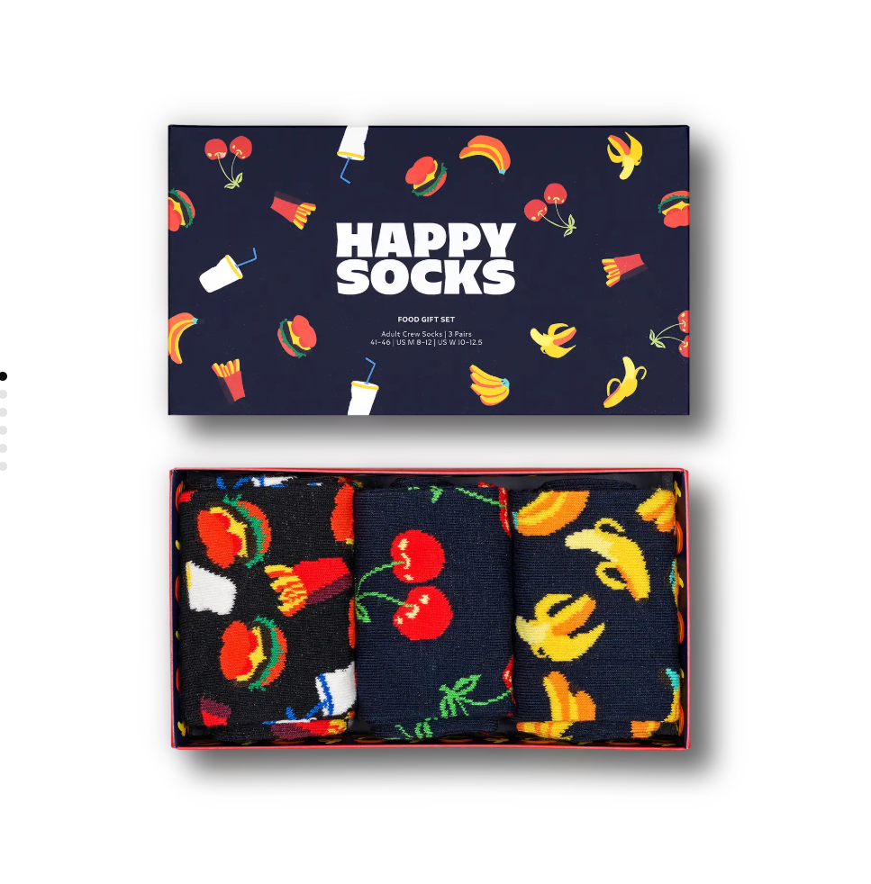 Darčekové balenie ponožiek Happy Socks Food
