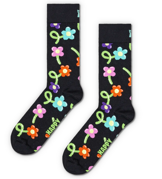 Ponožky Happy Socks s balónovým kvetom