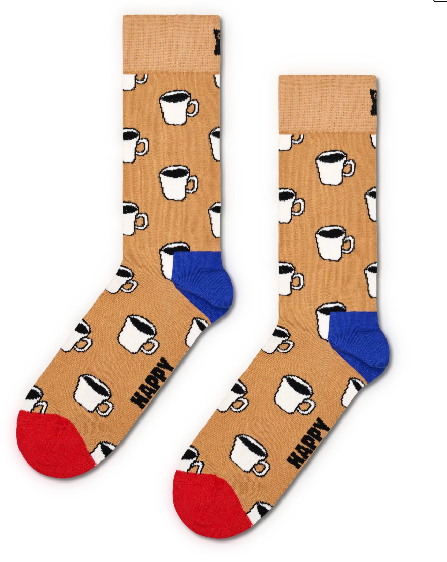 Darčekové balenie kávových pohárov Happy Socks