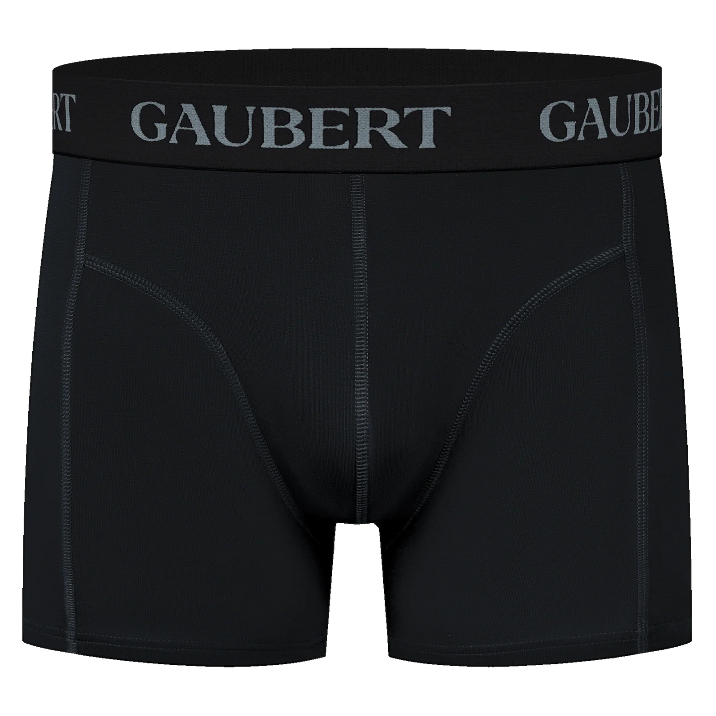 1x moške boksarice iz bambusa, Gaubert BMB-010 črne
