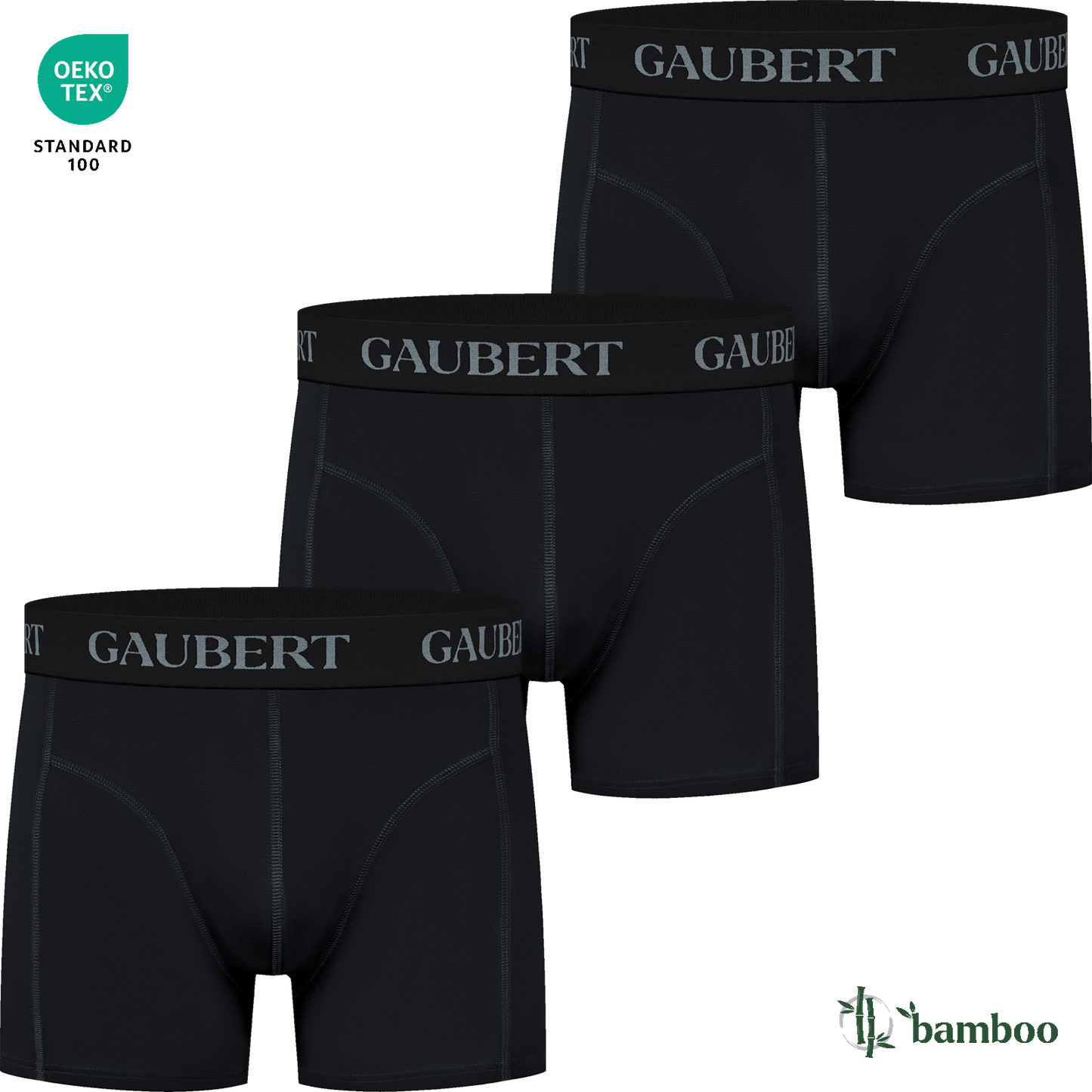 3x moške boksarice iz bambusa, Gaubert 017