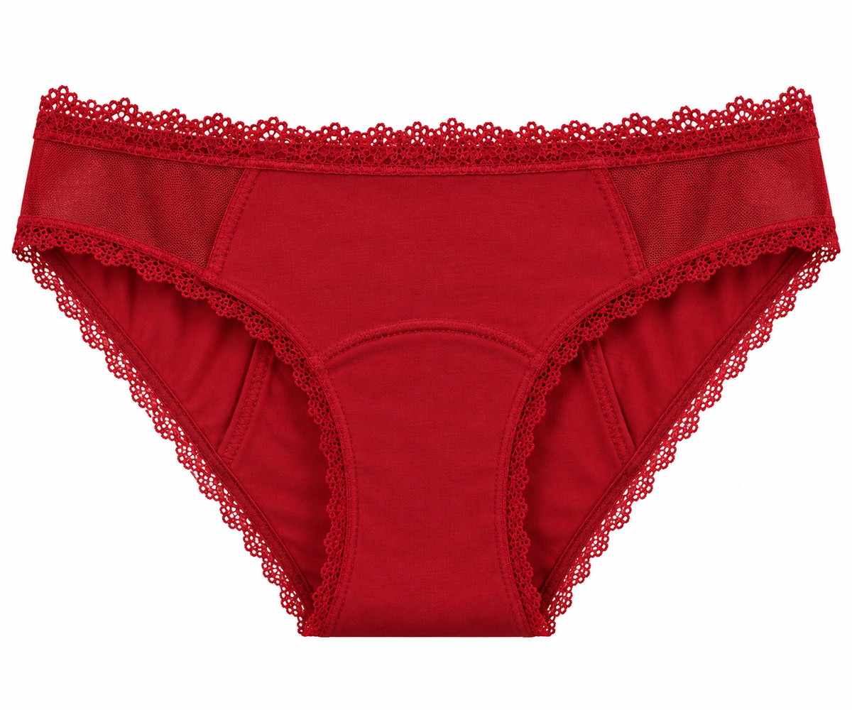 Ivy – menštruačné nohavičky, červené