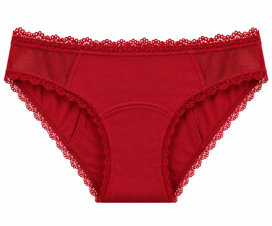 Ivy – menštruačné nohavičky, červené